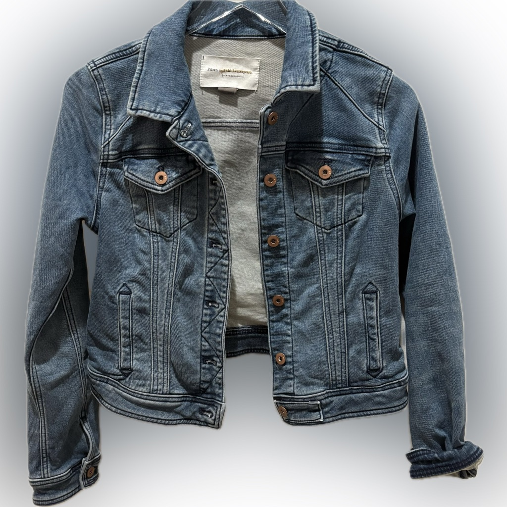 Pilcro And The Letter Press By Anthropologie Denim Jacket Size Small